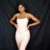 Lopez Bandage Dress Nude