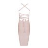 Lopez Bandage Dress Nude - Image 5